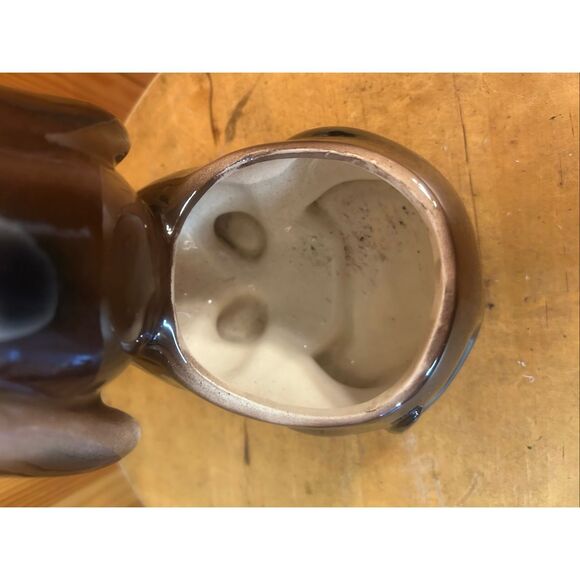 Vtg 60s Sick Basset Hound Dog Get Well Soon Ceramic Planter Japan MCM (5739) - Picture 4 of 10